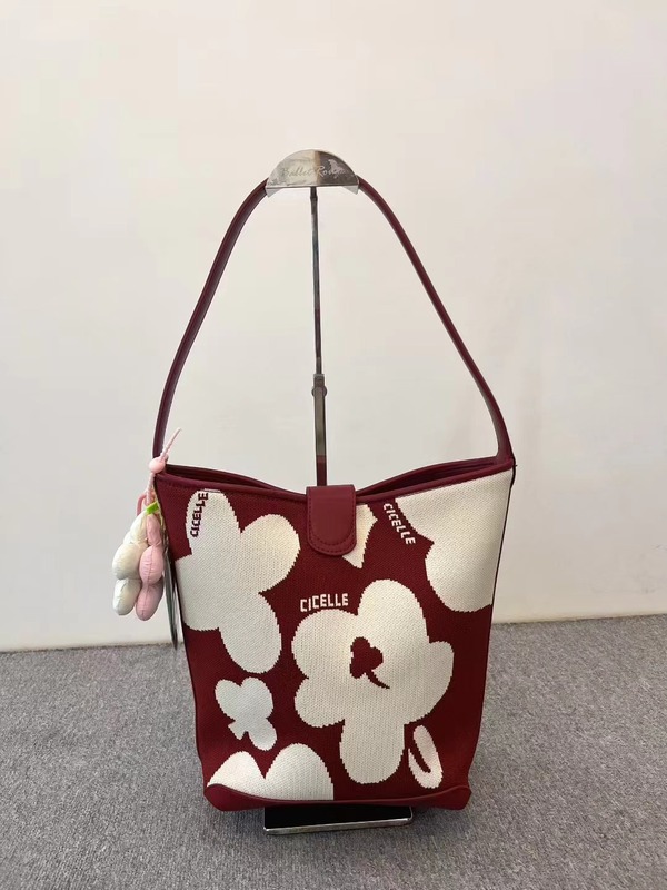 跨境女士水桶包印花休闲可爱手提包可印logo外贸批发时尚单肩包包|undefined