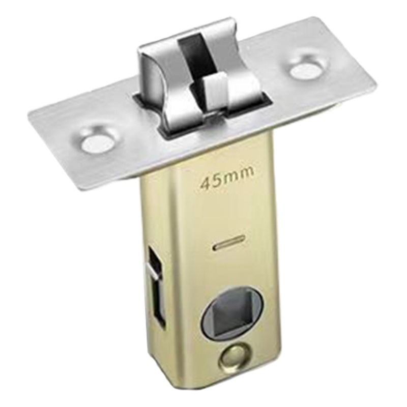 Bathroom Toilet Lock Tongue Interior Door Lock 30354045506070 Lock Cylinder Toilet Flat Tongue Trigeminal Single Tongue Lock Body