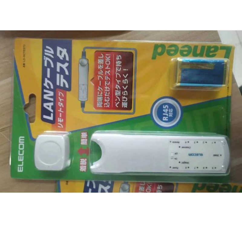 Тестер LD-RCTEST3 сетевого кабеля Япония ELECOM сеть LAN кабель терминал тест