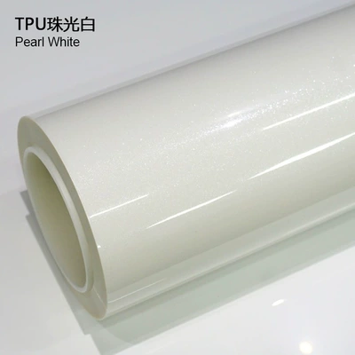 Cross-Border Tpu Color-Changing Film: Auto Color Change Film - tpu-pearl-white-1524m15m