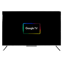 55英寸外贸电视机英文国际版QLED屏幕谷歌安卓4K UHD卡拉OK电视