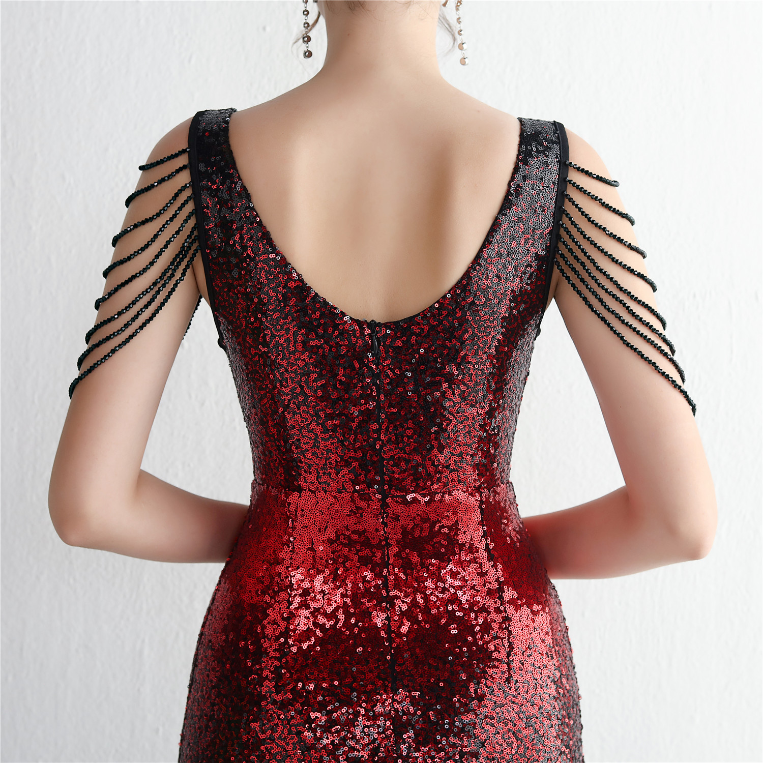 D9446 1710K VÁY ĐẦM LIỀN THÂN DỰ TIỆC NỮ YIEOUBA DÁNG ÔM BODY GỢI CẢM SEXY THỜI TRANG NỮ G05 SẢN PHẨM MỚI