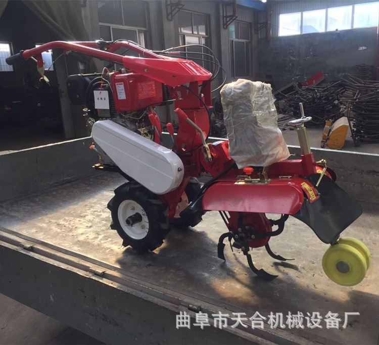 自走式多用化田园管理机 小型手扶开沟机 柴油式手扶微耕机