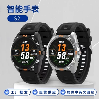 智能手表男士户外运动社交蓝牙防水健康睡眠智能手表心率血氧测试