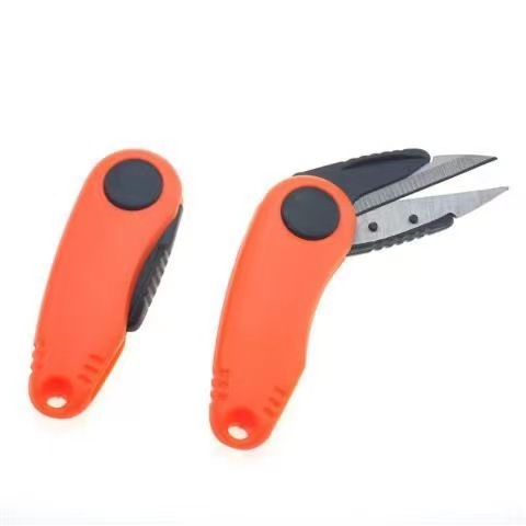Forbici pieghevoli a bocca curva, pinze per lenze, attrezzi, forniture e attrezzatura da pesca_voghion.com