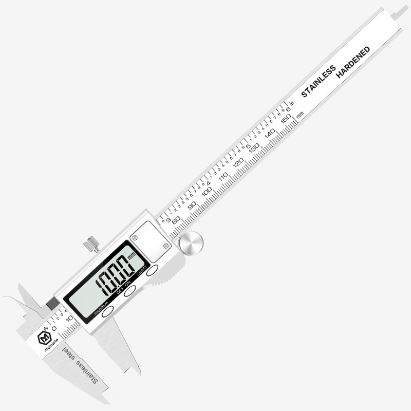 美耐特游标卡尺高精度工业级数显卡尺文玩珠宝小型不锈钢电子卡尺