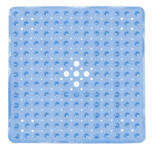 53*53cm Bathroom Non-slip Mat with Bubble Drain Hole and Suction Cup Shower Room Non-slip Mat - Amazon