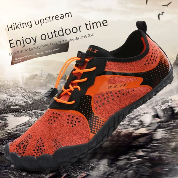 Diving and Snorkeling Shoes for Men and Women, Anti-Cut, Non-Slip Swimming Shoes, Five-Finger Beach Shoes, Quick-Interference Water Shoes, Barefoot Treadmill Shoes