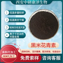 厂家供应25%黑米花青素 现货水溶性黑米花青素黑米提取物