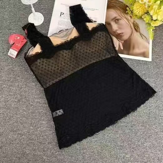 Nuevo encaje de alta calidad, chaleco de mujer sin anillo de acero, sujetador cómodo, ropa interior deportiva para dormir, mujer al por mayor.