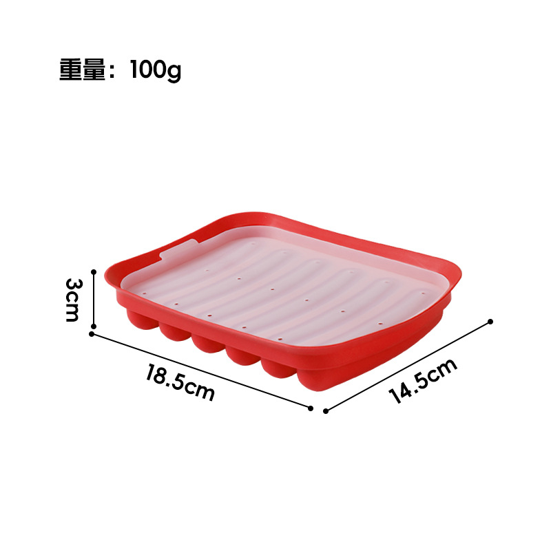 소시지 틀 100g [빨간색]