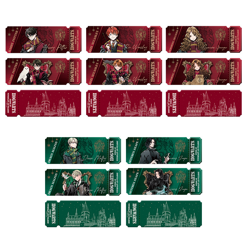 正版哈利波特光栅书签马尔福赫敏斯内普魔法学院文创周边批发|undefined
