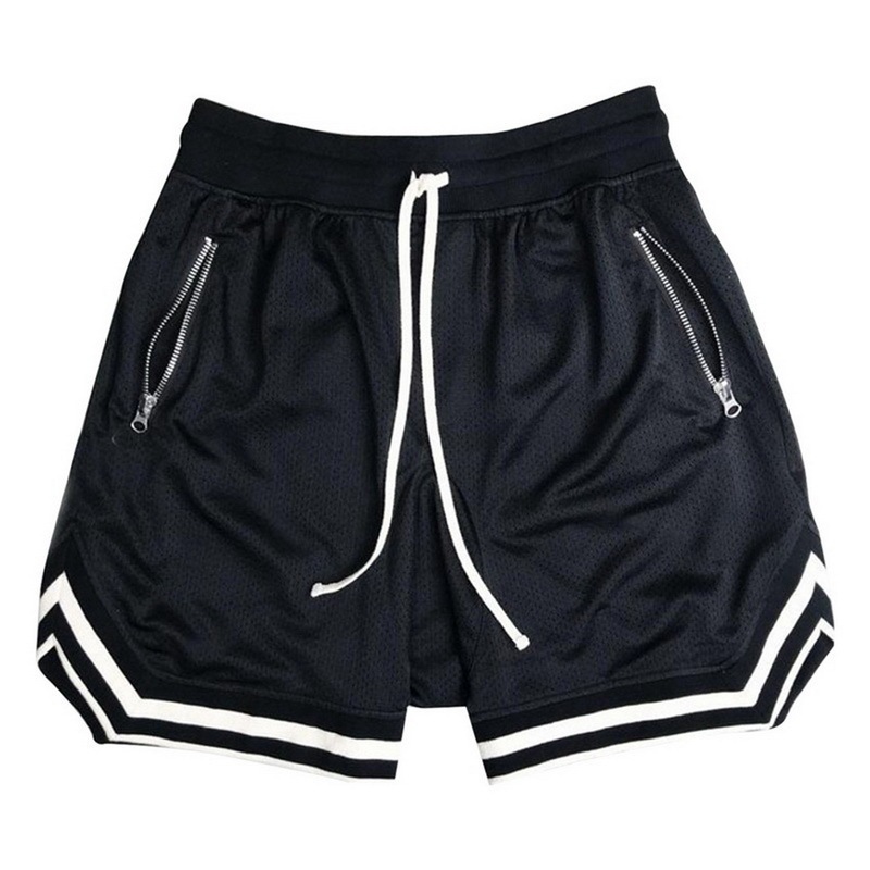 Mesh Sports Shorts Men's Loose Basketball Shorts Men's Gym Shorts Five-Point Shorts Men's Fitness Pants