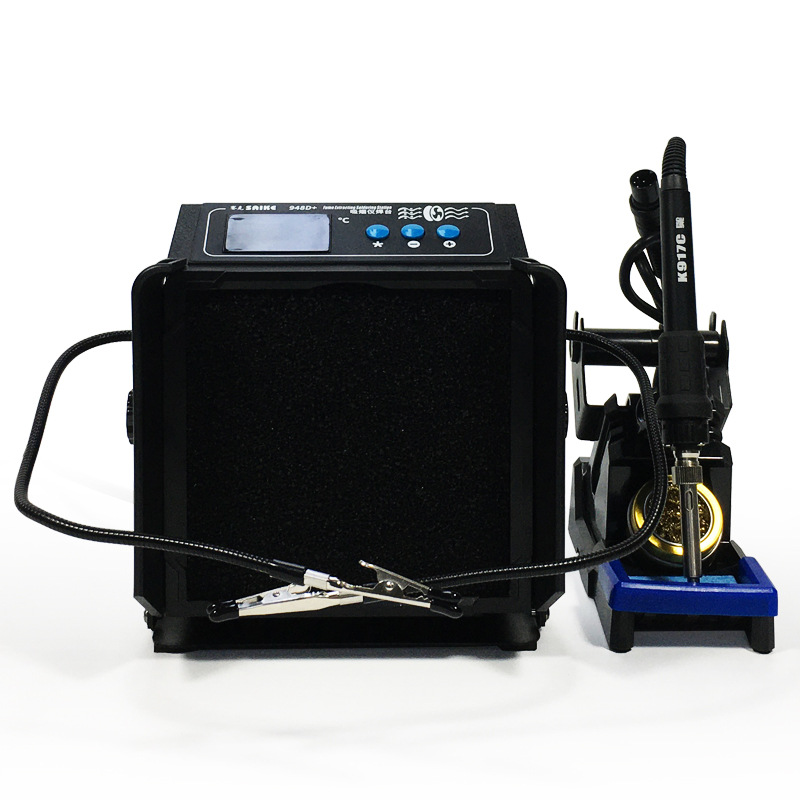 赛克948D+电烙铁吸烟仪二合一焊接吸烟两用大功率过滤烟雾净化器