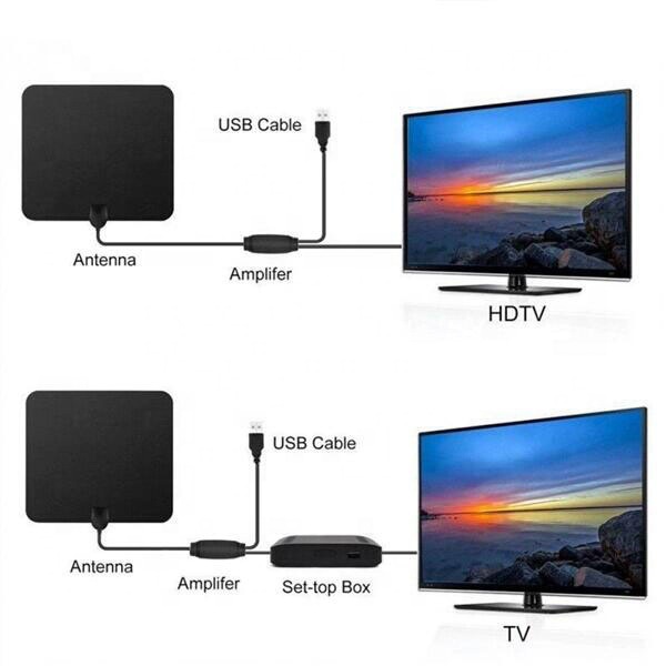 30DBi 高清电视盒天线室内室外数字电视天线HDTV天线DVB-T2