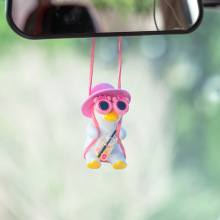 W 20641 Car Duck Pendants ����СѼ�Ҽ��羳��ó��������ͨ