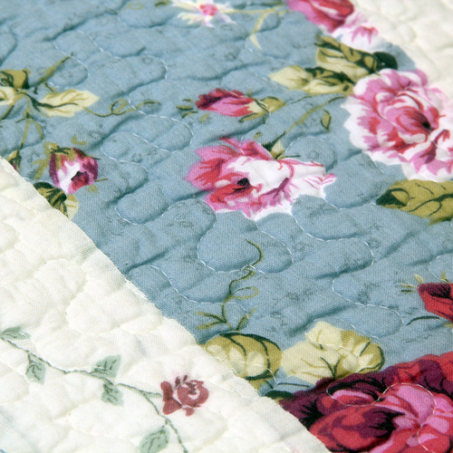 New full cotton mat door mat fabric quilting anti-slip patchwork living room country small foot pad children's bedroom pad 