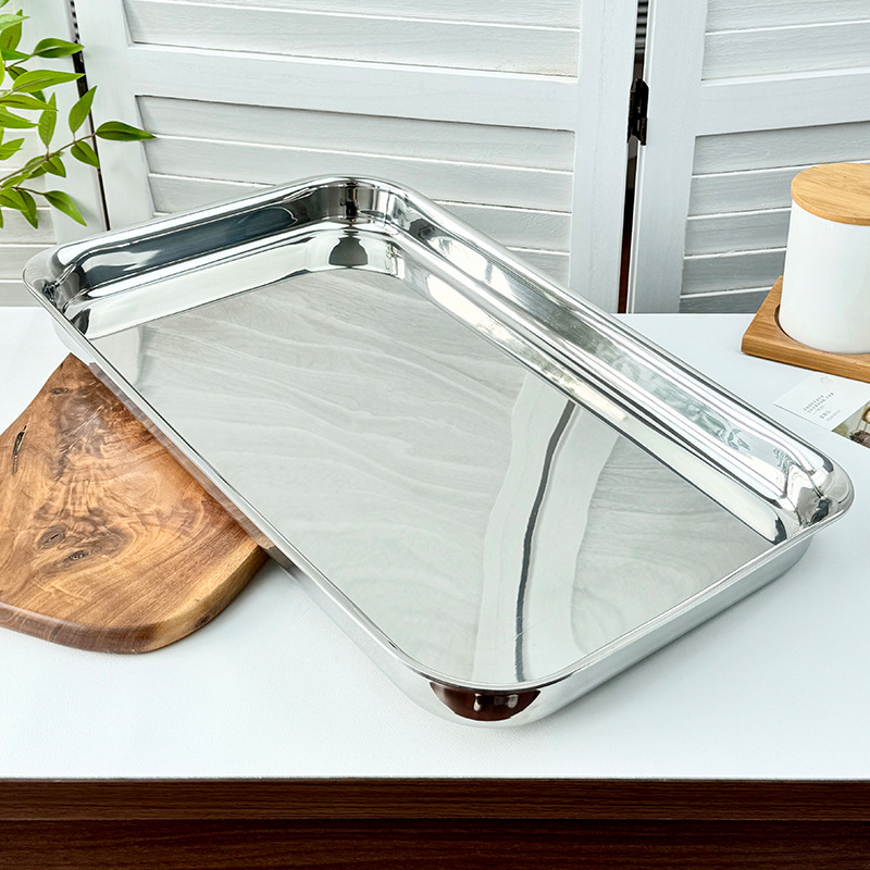 Chockmen Zhuo Deming 18 / 10 horno electromagnético de acero inoxidable 45cm bandeja de pescado asado