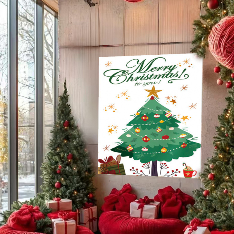 크리스마스 걸이 천 전체 핫 스타일 5개 150*200