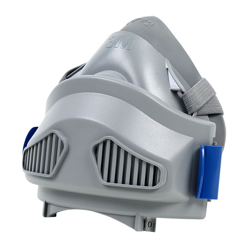 3m7772半面罩 硅胶舒适面罩柔软面罩GB2626-2019金属冶炼焊接防护