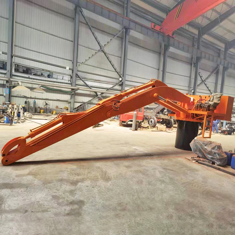 加长臂 装载机加高臂 铲车改装大臂加长 三段臂