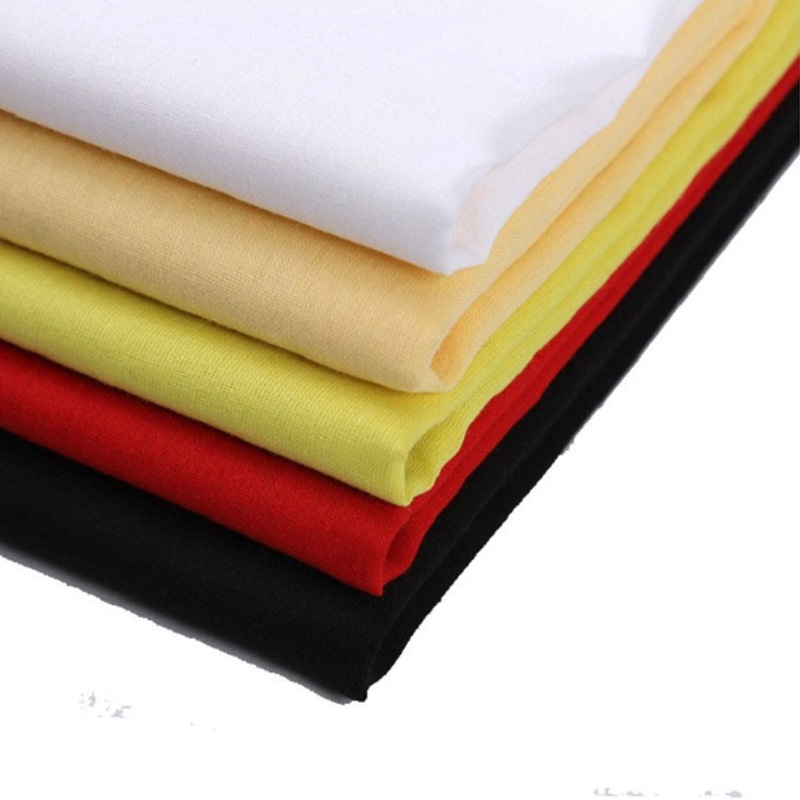 厂家生产化纤交织布坯布平纹混纺白坯布服装家纺布料批发72*56 11