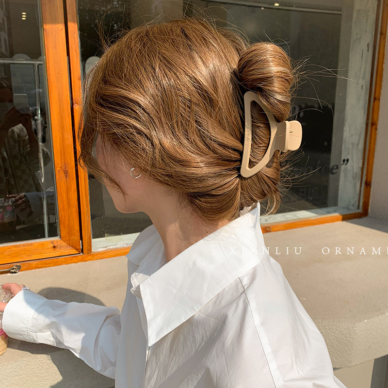 女性用ヘアピン、高級感のある韓国東大門と同じスタイルのヘアピン、後頭部のシャーククリップ、女性用ヘアアクセサリー|undefined
