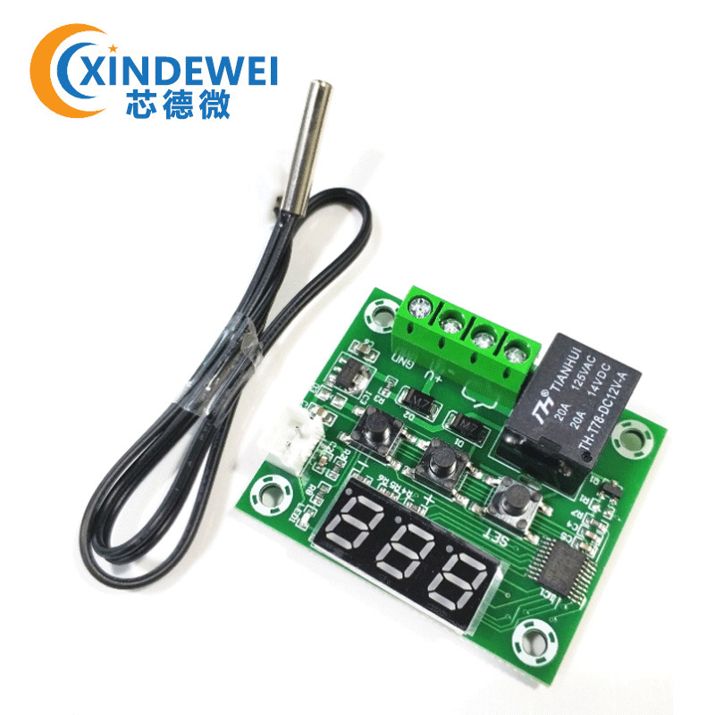XH-W1209 digital display temperature controller high precision temperature controller temperature control switch miniature temperature control board