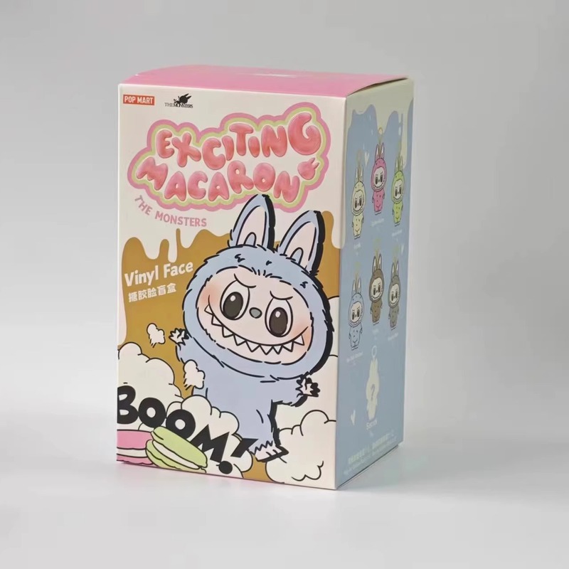 【越境】ラブブ マカロン シットオンパーティー 一世代 二代目 三代目 ビニールぬいぐるみ|undefined