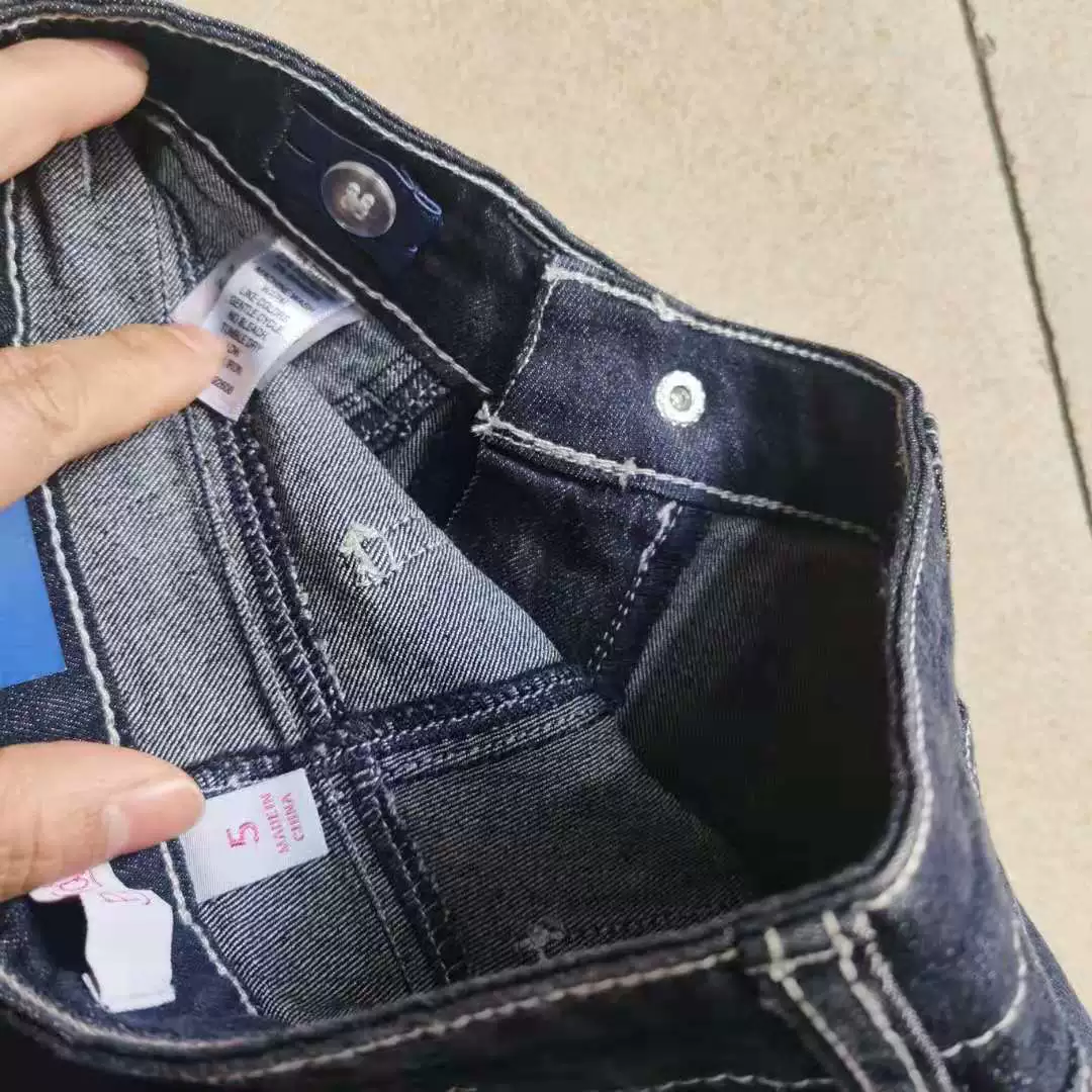 Эластичные трендовые ретро-джинсы для отдыха для мальчиков, коллекция 2021