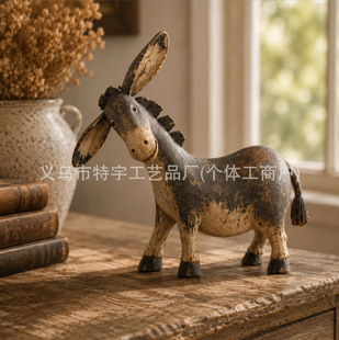 �羳Vintage Longhorn Bull Sculpture�͹��L�ǹ�ţ��֬�[������