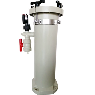 耐酸碱小型袋式过滤器 4号袋自吸式过滤器 精密循环过滤桶