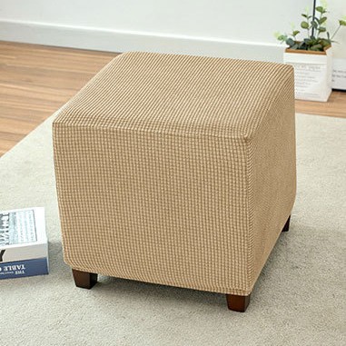 Transfronterizo todo incluido grano de maíz lana cubierta de taburete cuadrado elástico engrosado cubierta de cubierta a prueba de polvo