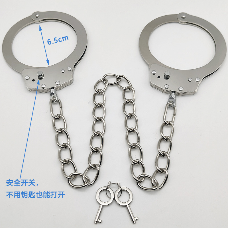 손과 발 모두에 적합한 D형 은색 대구경 긴 체인