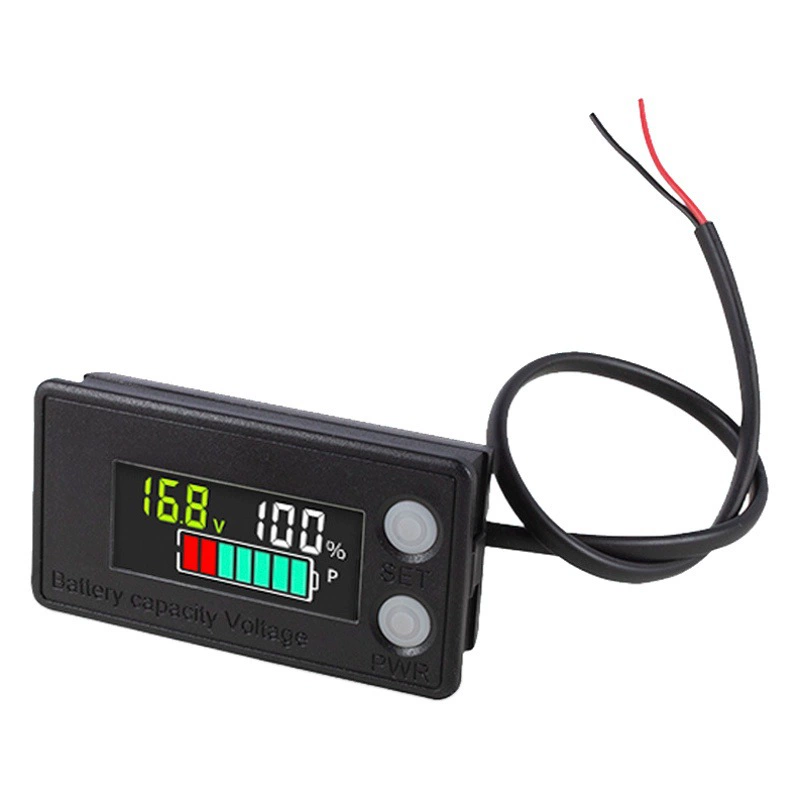 Фабричный прямой ЖК-дисплей DC 8-100V метр свинцово-кислотная аккумуляторная батарея 12V24V литиевая батарея 48V