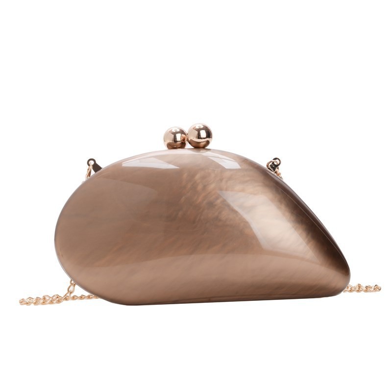 Comercio exterior transfronterizo damas nueva bolsa de cena ligera de lujo bolsas de mano acrílicas de alta moda vestido de noche de boda