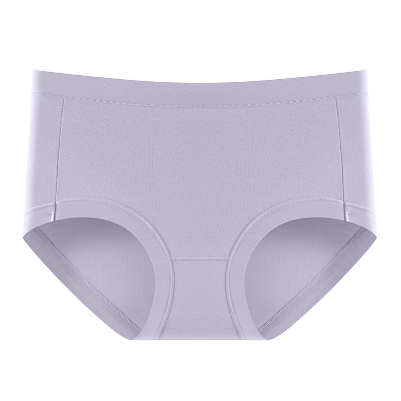 Bragas de algodón de fibra larga de Xinjiang, entrepierna de algodón de algodón puro para mujer, antibacteriano, sin costuras, cintura alta, pantalones cortos nuevos para niñas, refrescante