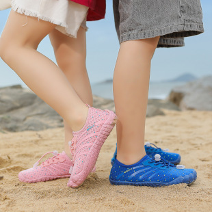Cross-border New Children's Tracing Shoes Indoor Skipping Rope Skipping Shoes Yoga Shoes Ambient and Barefoot Skin-friendly Swimming Shoes