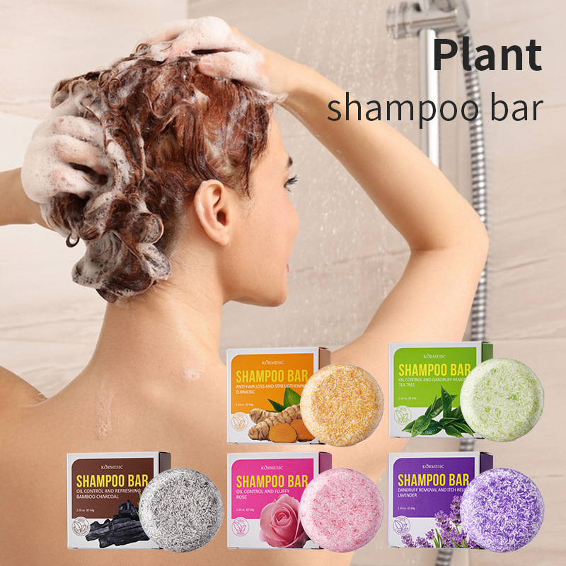 KORMESIC serie de jabón de champú vegetal shampoo soap fábrica de comercio exterior transfronterizo al por mayor cuidado flexible