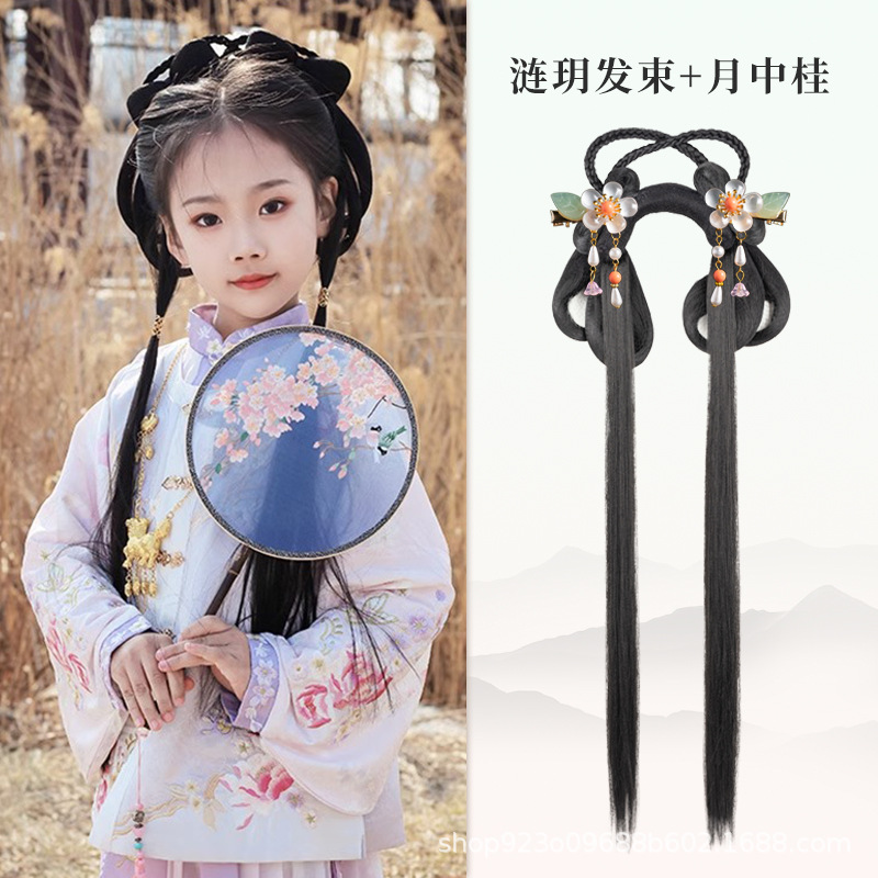 Lianyue 헤어 번들 로렐 헤어 액세서리 쌍