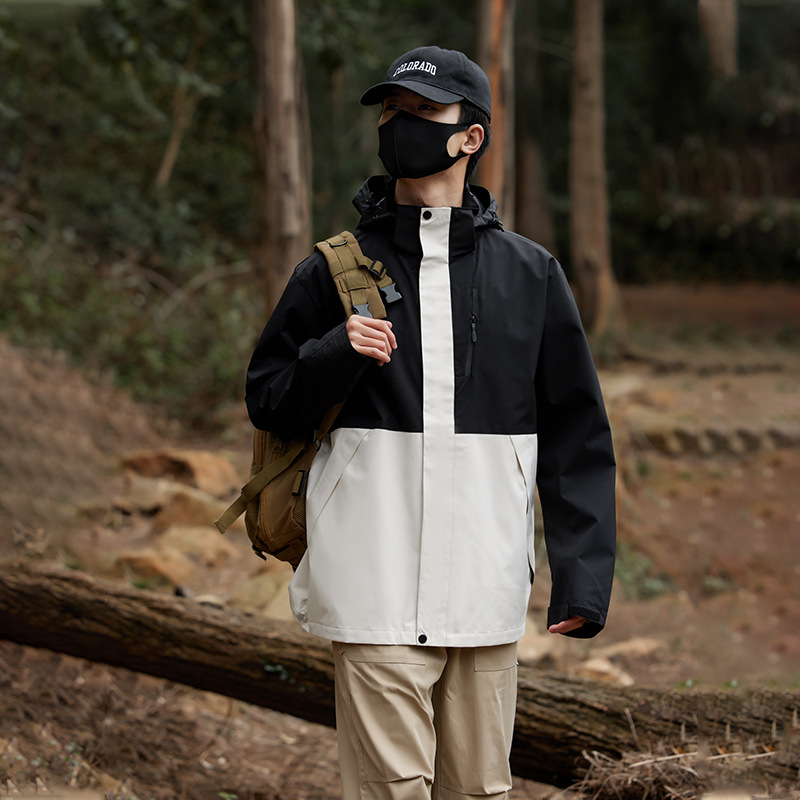 남성용 화려한 블랙/펄 화이트