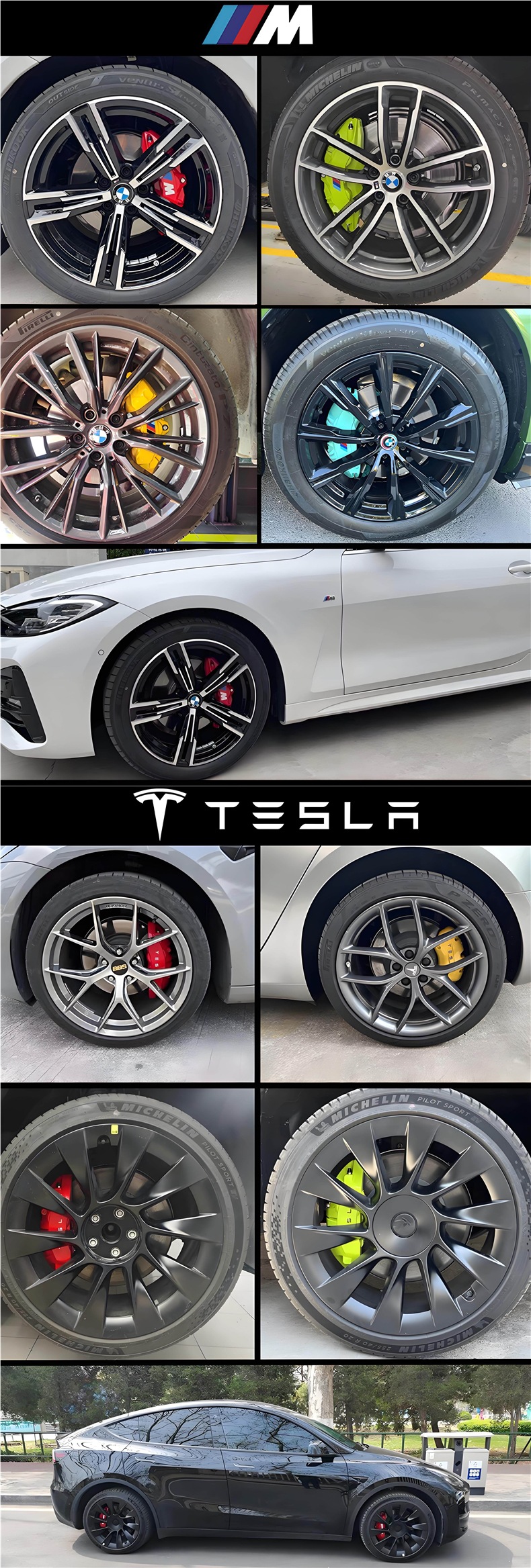 Audi Caliper Cover for A3/A4L/A5/A6L/Q3/Q5/Q5L/Q7, Custom-Made Aluminum Alloy Caliper Cover Modification