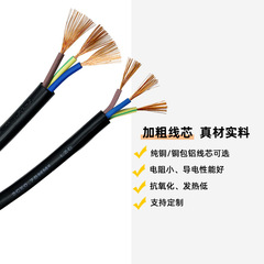 1.2-meter European standard three-core power cord with EU plug for computer main unit rice cooker power cord