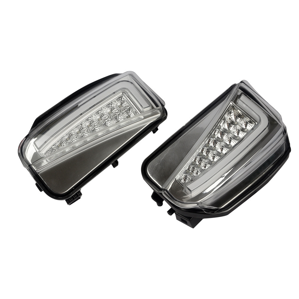 Aplicable a Toyota 12 / 13 / 14 Prius conjunto de lámpara de niebla delantera modificado LED luz de conducción diurna luz parachoques