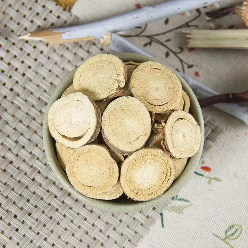 Dried Licorice Root Slices Gan Cao 500g Bulk Raw Herb from Gansu Naturally Sun Dried in use