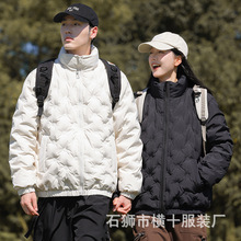 批发羽绒服情侣款外套90鸭绒轻薄学生男立领防寒冰雪运动户外夹克