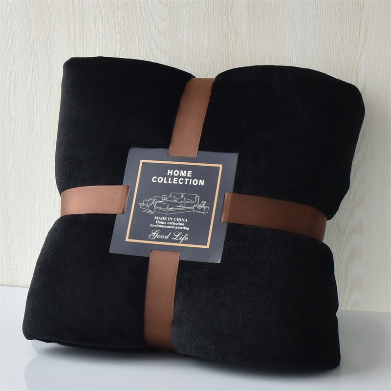 Flannel Throw Blanket Fleece Warm Winter Thermal Blanket Bed