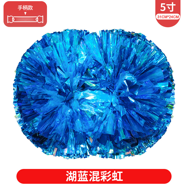 Porristas Bola de flores porristas mano flor mano sacudida flor danza rendimiento mano flor porristas flor bola de color rendimiento