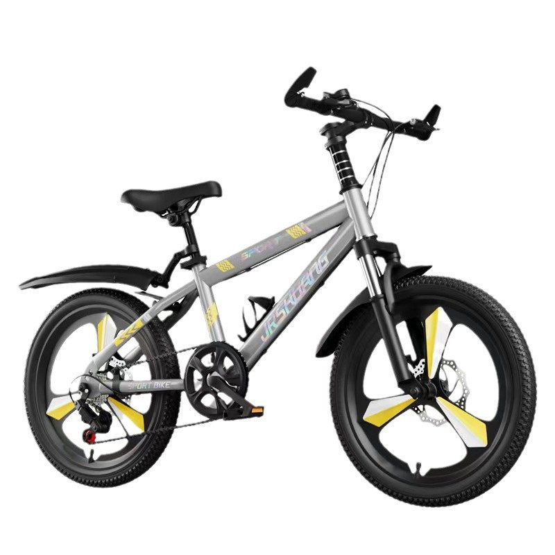 Bicicleta de Montaña para Jóvenes Estudiantes de 6 a 15 Años, con Pedales, Velocidad Variable, Freno de Disco, Suspensión, Configuración Superior para Exteriores