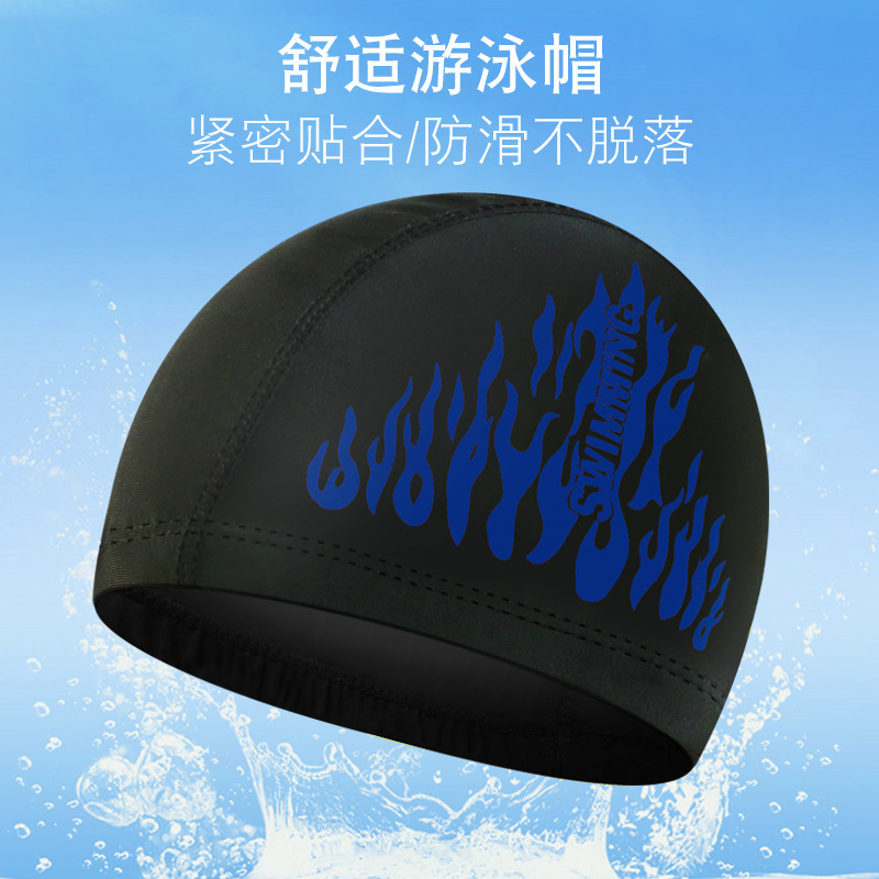 non-slip quick dry swimming cap for swimming for men and women